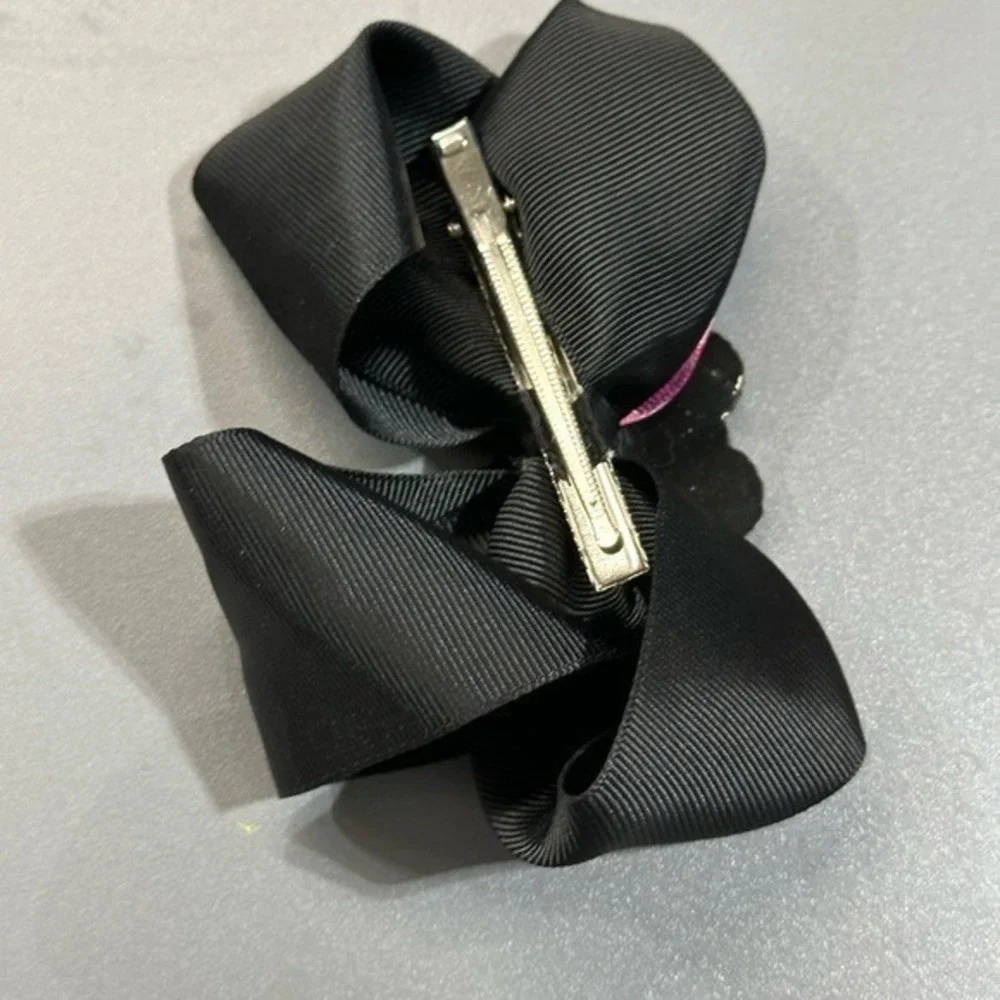 NEW girls‎ hair bow clip accessory LOL ribbon pinwheel barrette